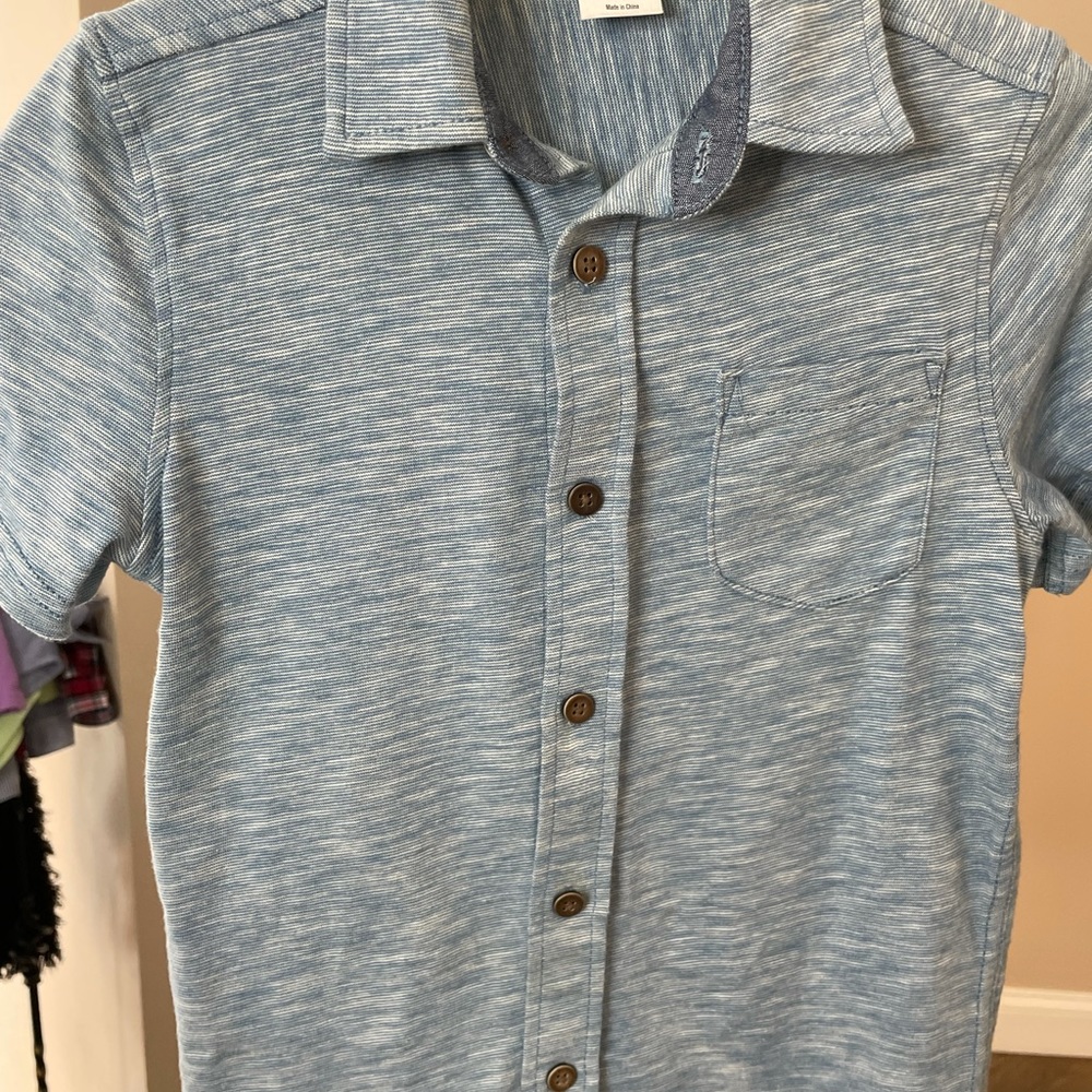 2/$15 Gymboree Boys button down collared tee Size 4